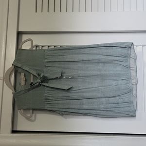 Loft Medium Blouse with Bow & Button Detaling